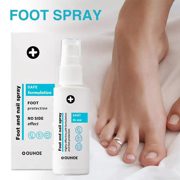 30ml Foot Care Spray Natural Deodorizing Podiatry Spray Cleansing Foot Skin Dead Remove Care Exfoliator Anti-crack A6I3