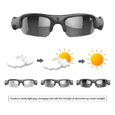 Camera Smart HD 1080P WIFI Sports Glasses With Camera and Audio Recording Glasse