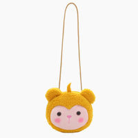 Cartoon Cute Cat Crossbody Bag Coin Purse for Men, Women, and Children Plush Mini Shoulder Bag