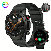 AMOLED SCREEN  Wireless Call, Multi-Sport Modes, Message Push, Remote Photo, Music Control, Outdoor Fitness Tracker|Sporty