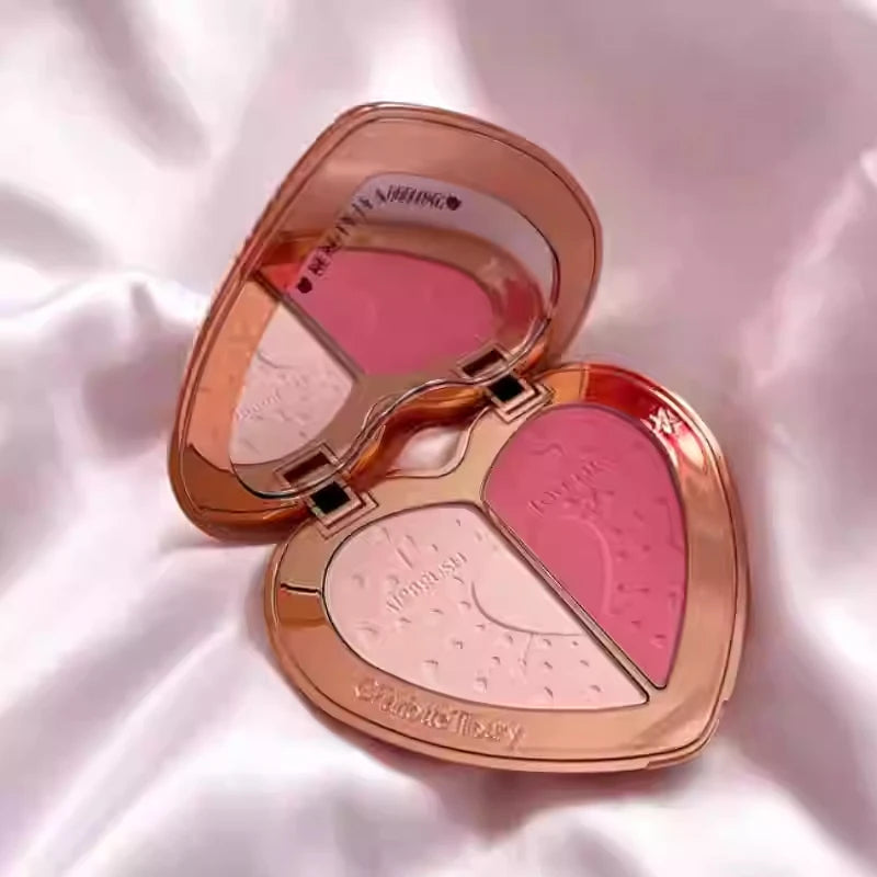 Charlotte Tilbury CT Spring Atmosphere Cushion Blush Liquid Heart-shaped Dual-color Highlight-like Brightens Facial Details