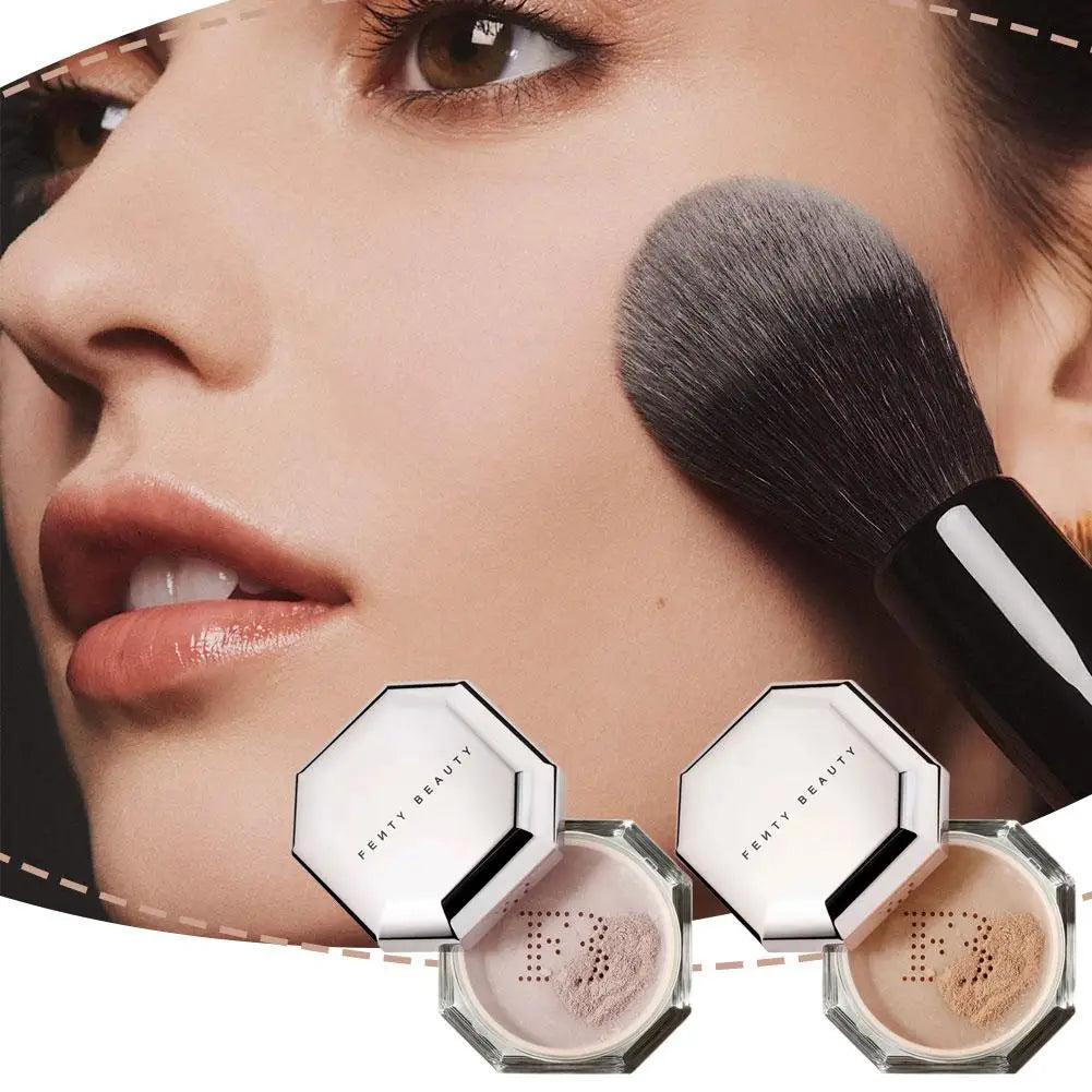 FENTY BEAUTY Hydrating Flawless Setting Powder Natural Nude Finish Strong Concealer Fine Powdery Face Oil Control Makeup 28g