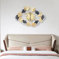 Large Wall Clock for Living Room Decor Modern Wall Clock Creative Luxury Wall Clock Background Wall Art Gold Clock