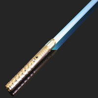 RGB Metal Lightsaber Dueling Smooth Swing Laser Sword Sabre De Luz 16 Color Changing 16 Sounds FOC Rave Flashing Toy