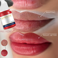 AIMOOSI Lip Tattoo Ink for Semi Permanent Makeup Nano Eyebrows Microblading Pigment 3ML Beauty Health Tattoo Supplies