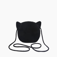 Cartoon Cute Cat Crossbody Bag Coin Purse for Men, Women, and Children Plush Mini Shoulder Bag