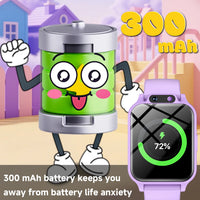 2026 New Kids Smartwatch HD Camera Flashlight 18 Kinds of Games Stopwatch Calculator Alarm Clock Christmas Gift Boys Girls