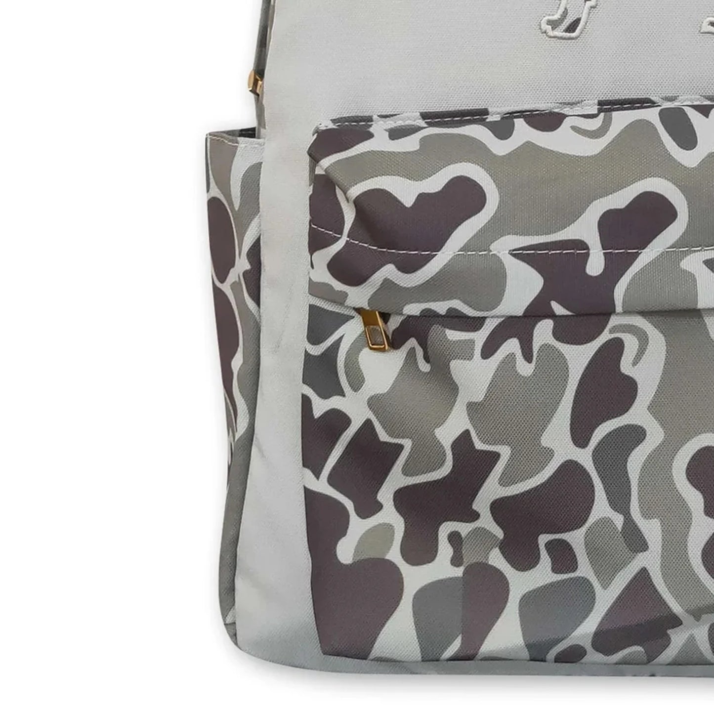 Baby Kids Boys Camo Dog Hunting Backpack Zip Back Bags