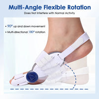 Bunion Corrector with Cooling Pad Adjustable Foot Hallux Valgus Braces Toe Corrector Straightener Pedicure Toe Corrector