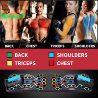 Push Up Support Board, Multifunctional Exercise Chest and Abdominal Muscles, Household Men's and Women's Training Board Fitness