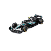 Bburago 1:43 New F1 Mercedes-AMG 2025 W16 #63 George Russell #12 Kimi Antonelli Alloy Car Die Cast Model Toy Collectible