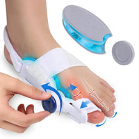 Bunion Corrector with Cooling Pad Adjustable Foot Hallux Valgus Braces Toe Corrector Straightener Pedicure Toe Corrector