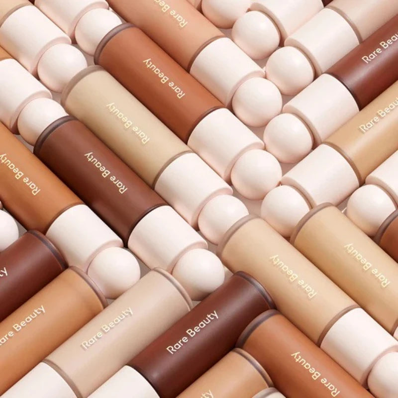 New Rare Beauty Liquid Foundation Waterproof Oil-control Concealer Waterproof Moisturizing Natural Makeup Face Base Cosmetics