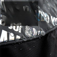 Xl-6xl Winter New Reflective Pet Clothing Dog Warm Fur Collar Black Cotton Coat Pet Jacket Large Dog Clothing Pet Supplies