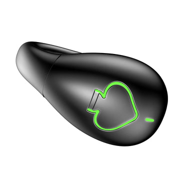 Bone Conduction Single Ear Clip Earphones HIFI Stereo IPX5 Waterproof Bluetooth-Compatible 5.3 Sport Gamer Headset