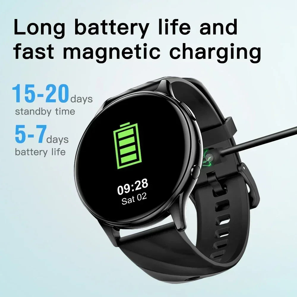 KUMI GW5 Smart Watch 1.39" HD Display Fitness Tracker IP68 Waterproof Heart Rate SpO2 Monitor 100+ Sports Modes