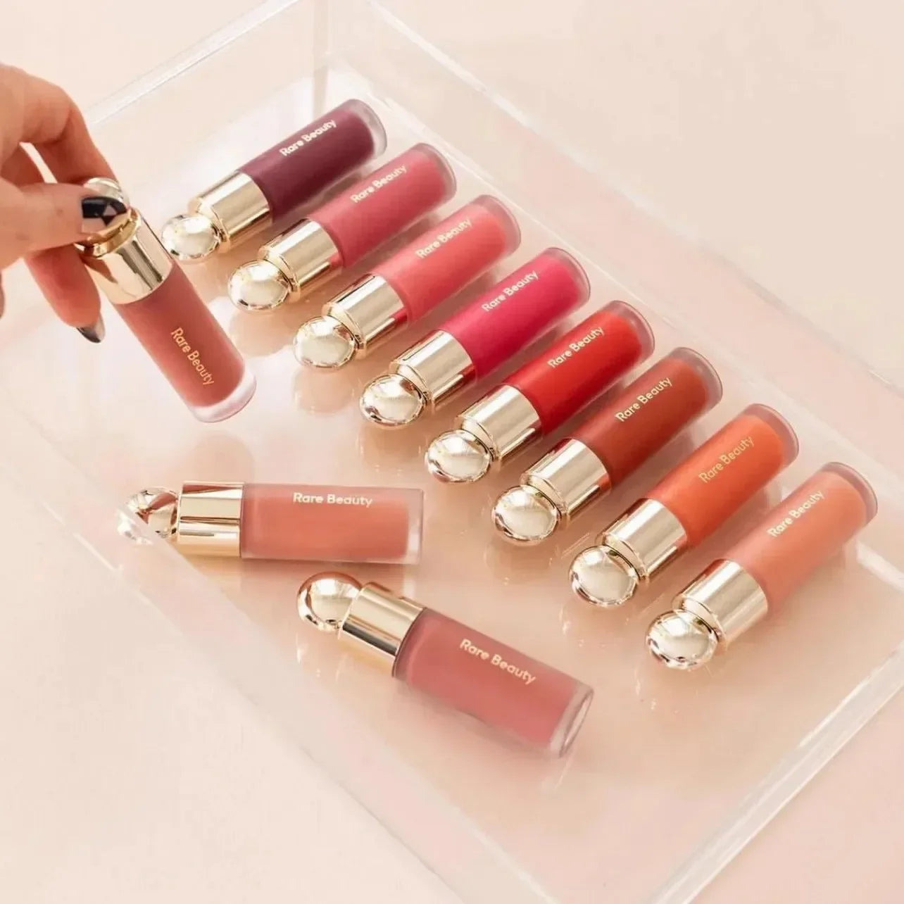 Rare Beauty Soft Pinch Liquid Bronze Contour Stick Smooth Lasting Natural Nose Shadow Waterproof Highlight Brighten Cosmetics