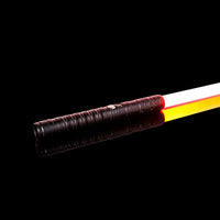 RGB Metal Lightsaber Dueling Smooth Swing Laser Sword Sabre De Luz 16 Color Changing 16 Sounds FOC Rave Flashing Toy