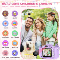 Lovely Unicorn Children Mini Digital Camera Can Take Pictures Video Small Camera Photography Children Birthday Gift Kids Toys