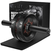 AB Roller Wheel for Abdominal Workout and Core Strength Training Portable Ab Wheel Roller Exercise for Men Women Fitness Lover