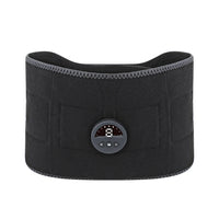 EMS Waist Abdominal Trainer Belt Muscle Stimulator Abs Muscle Toner Display Fat Burn Body Slimming Weight Loss Fitness Massage