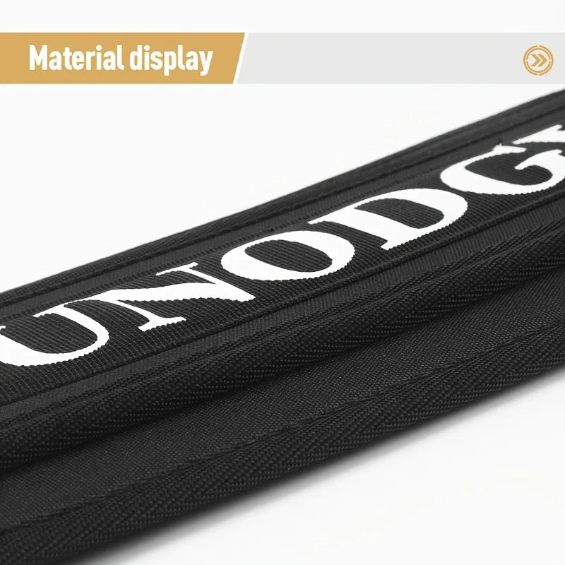 GOUNOD is an adjustable weightlifting fitness belt that provides long-lasting lumbar support for core stability strength trainin