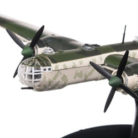 21.8cm Alloy Metal Aircraft Model Toy 1/144 Scale WWII Germany Heinkel He 177 Attack Airplane Diecast Models For Collection