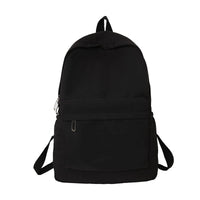 Simple solid color casual backpack, lightweight and high school student bag, multifunctional backpack,Suitable for travel,school