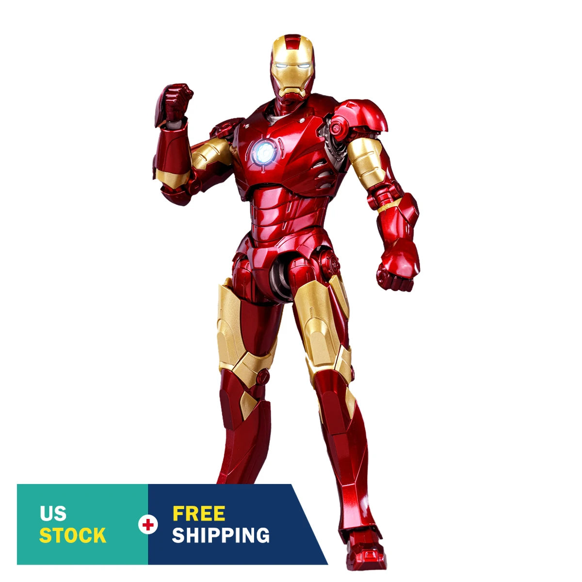 HiPlay Fondjoy Plastic Infinity Saga - Iron Man 1:12 Model Kits