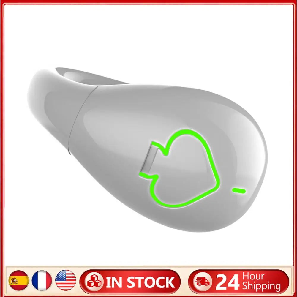 Bone Conduction Single Ear Clip Earphones HIFI Stereo IPX5 Waterproof Bluetooth-Compatible 5.3 Sport Gamer Headset