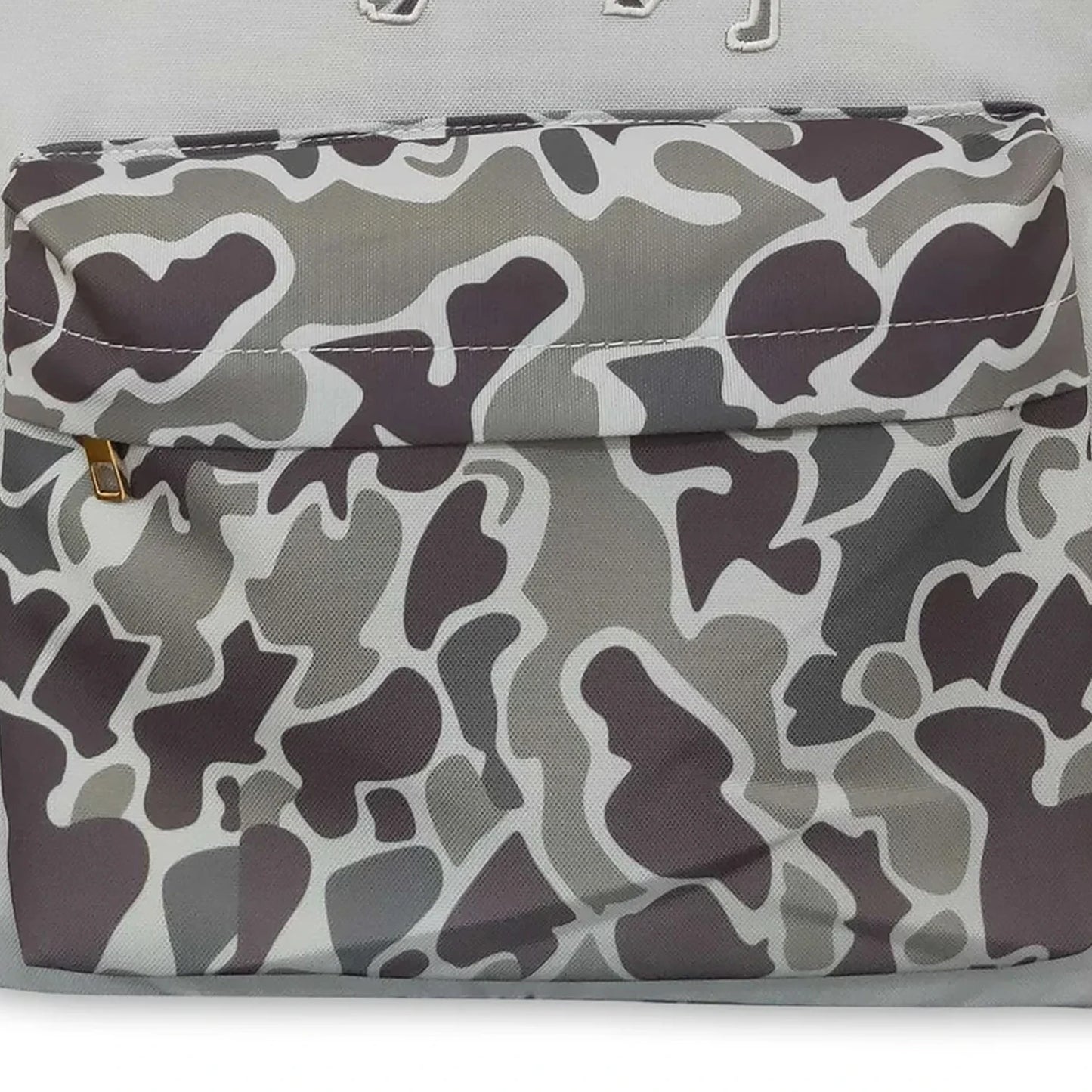 Baby Kids Boys Camo Dog Hunting Backpack Zip Back Bags