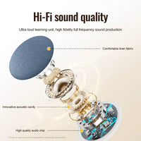 Under Pillow Sleep Speaker Ultra Slim HiFi Noise Reduction Bone Conduction Sound Machine for Deep Sleep Relaxation 2026 New ﻿