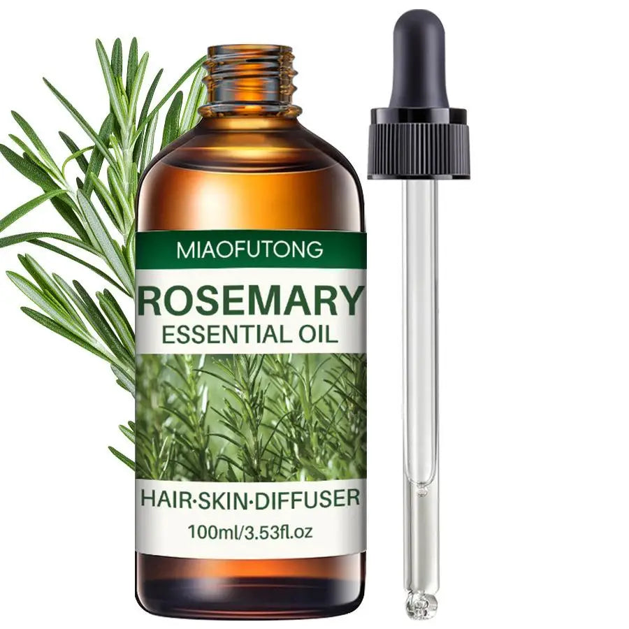 100ml Rosemary Hairs Essential Oil Promoting Growth Preventing Loss Nourish Scalp Enhance Elasticity Hair Cares Essential Oils