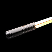 RGB Metal Lightsaber Dueling Smooth Swing Laser Sword Sabre De Luz 16 Color Changing 16 Sounds FOC Rave Flashing Toy
