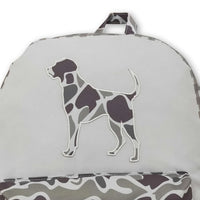 Baby Kids Boys Camo Dog Hunting Backpack Zip Back Bags
