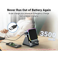 A25P Bluetooth Audio 5 In 1 Wireless Induction Speaker With Phone Stand, Perfect Birthday Gift For Men Women