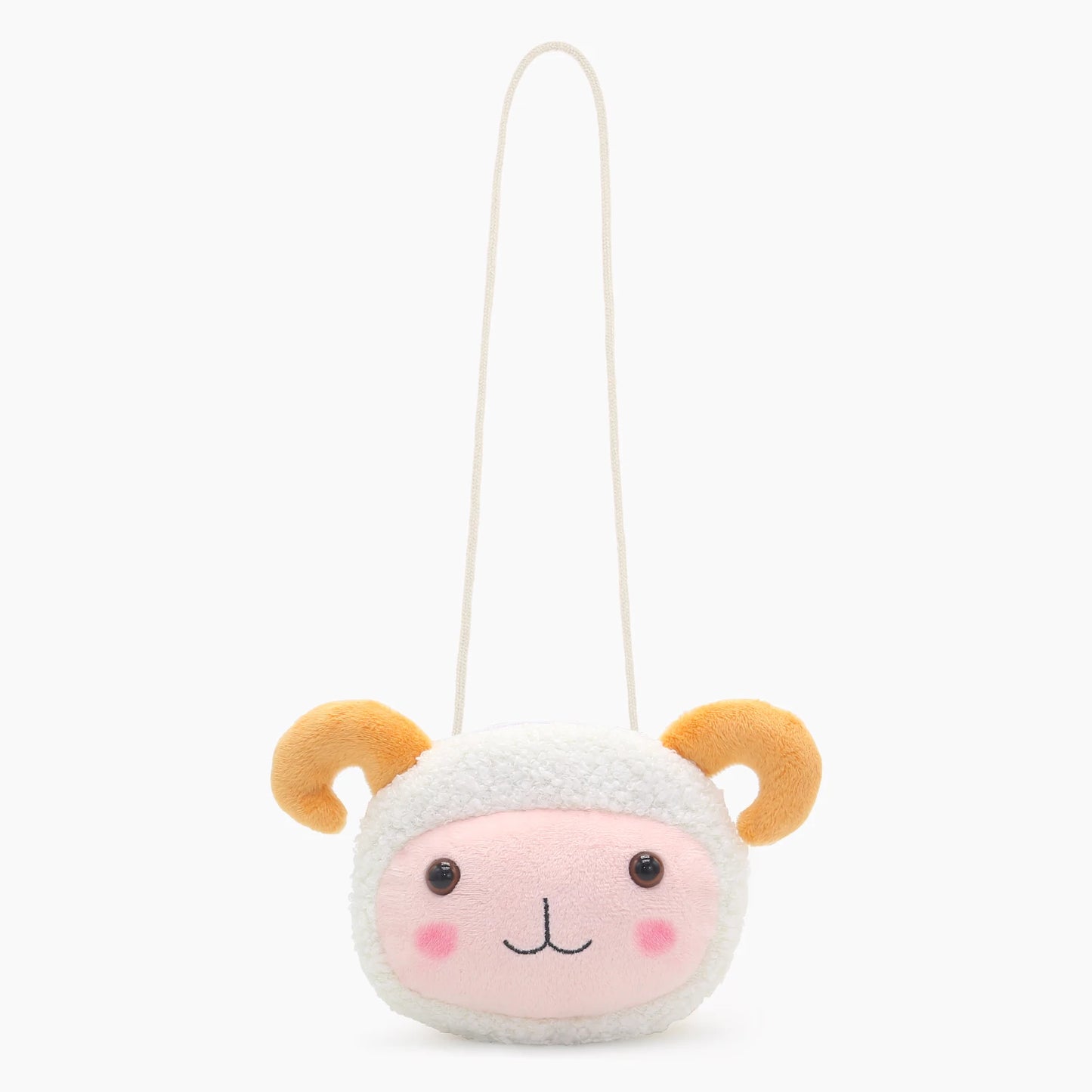 Cartoon Cute Cat Crossbody Bag Coin Purse for Men, Women, and Children Plush Mini Shoulder Bag