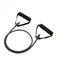 1pc 4-Level Resistance Bands with Handles for Home Workouts, Strength Training, Yoga & Pilates